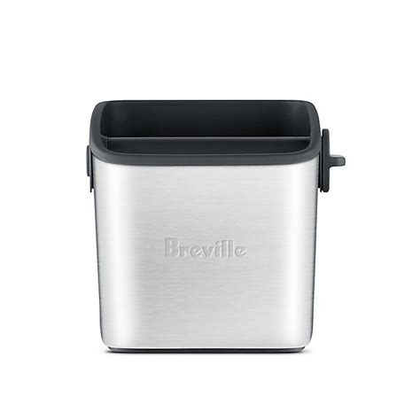 breville knock box mini in stainless steel|coffee ground knock boxes.